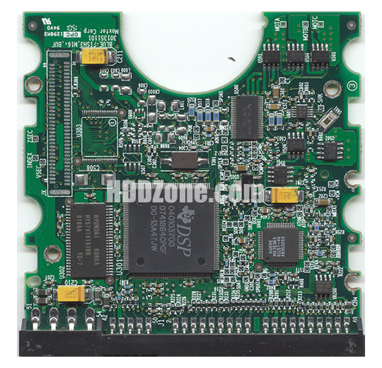 040103700 Maxtor Hårddisk Kretskort PCB Kontrollerkort Styrkort