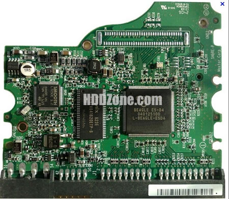040125100 Maxtor Hårddisk Kretskort PCB Kontrollerkort Styrkort