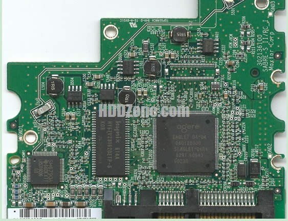 040128000 Maxtor Hårddisk Kretskort PCB Kontrollerkort Styrkort