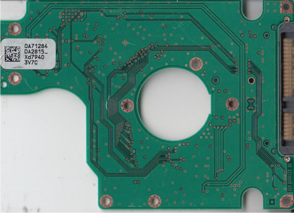 0A71284 Hitachi Hårddisk Kretskort PCB Kontrollerkort Styrkort