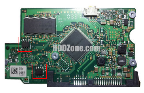 0A53129 Hitachi Hårddisk Kretskort PCB Kontrollerkort Styrkort