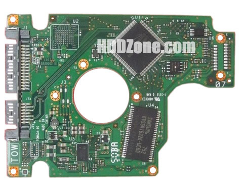 0A54346 Hitachi Hårddisk Kretskort PCB Kontrollerkort Styrkort