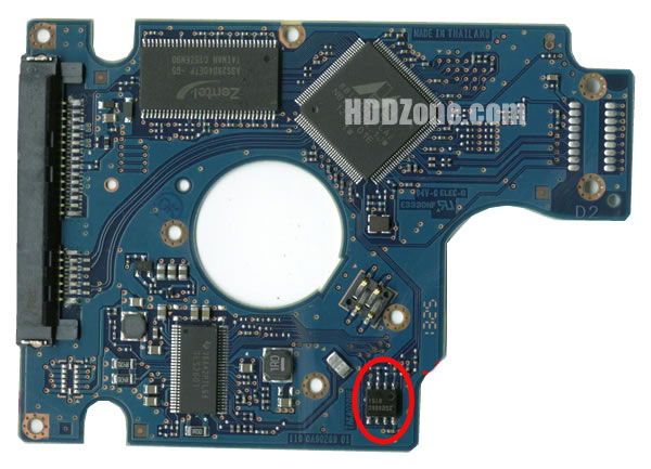 0J14319 Hitachi Hårddisk Kretskort PCB Kontrollerkort Styrkort