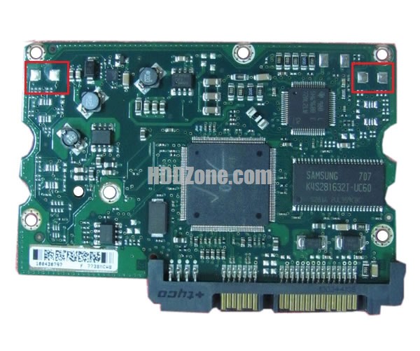 100435196 Seagate Hårddisk Kretskort PCB Kontrollerkort Styrkort