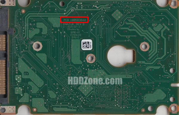 100583844 Seagate Hårddisk Kretskort PCB Kontrollerkort Styrkort