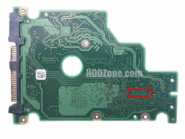 100726960 Seagate Hårddisk Kretskort PCB Kontrollerkort Styrkort