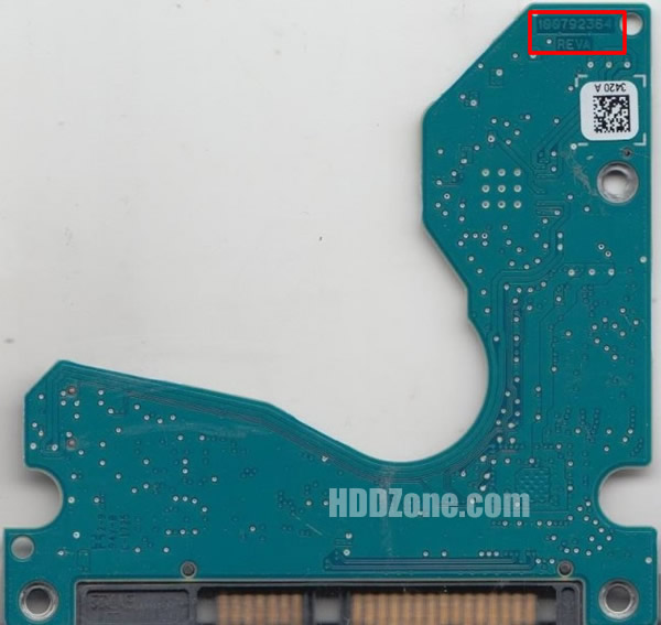 100792364 Seagate Hårddisk Kretskort PCB Kontrollerkort Styrkort