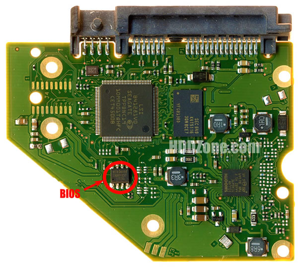 100808001 Seagate Hårddisk Kretskort PCB Kontrollerkort Styrkort