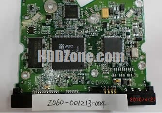 2060-001213-004 WD Hårddisk Kretskort PCB Kontrollerkort Styrkort