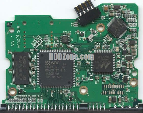 2060-001266-001 WD Hårddisk Kretskort PCB Kontrollerkort Styrkort