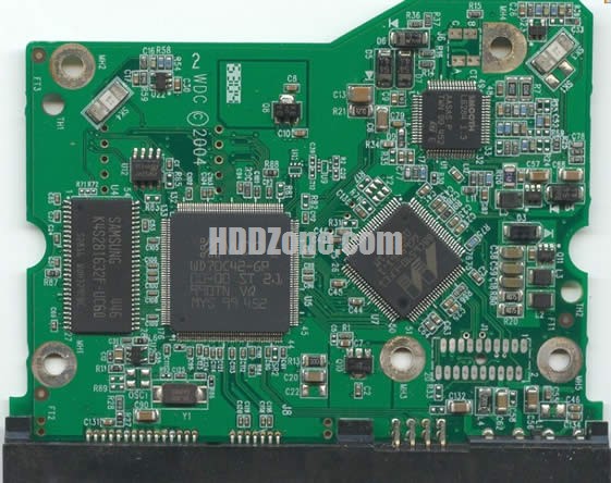 2060-001293-000 WD Hårddisk Kretskort PCB Kontrollerkort Styrkort