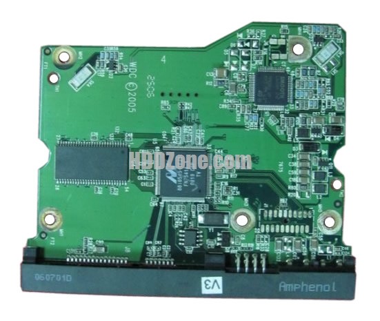 2060-701383-001 WD Hårddisk Kretskort PCB Kontrollerkort Styrkort
