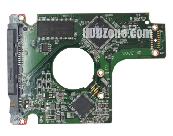 2060-701424-007 WD Hårddisk Kretskort PCB Kontrollerkort Styrkort