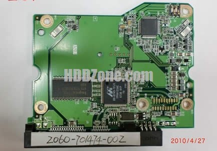2060-701474-002 WD Hårddisk Kretskort PCB Kontrollerkort Styrkort