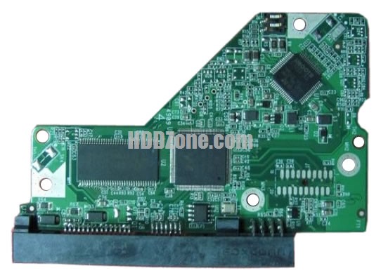 2060-701640-007 WD Hårddisk Kretskort PCB Kontrollerkort Styrkort