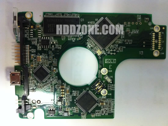 2060-701650-000 WD Hårddisk Kretskort PCB Kontrollerkort Styrkort