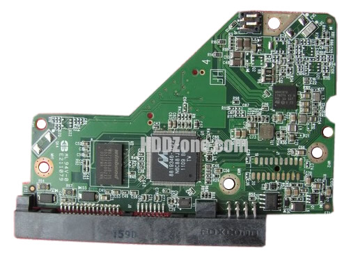 2060-701824-000 WD Hårddisk Kretskort PCB Kontrollerkort Styrkort