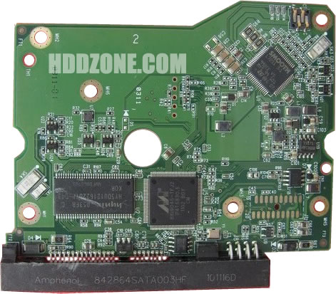 2060-771624-001 WD Hårddisk Kretskort PCB Kontrollerkort Styrkort