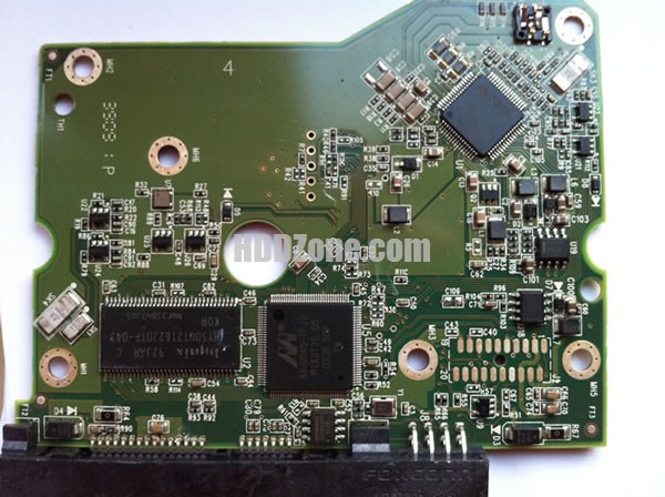 2060-771624-003 WD Hårddisk Kretskort PCB Kontrollerkort Styrkort