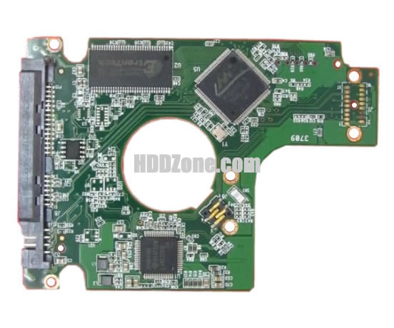 2060-771672-004 WD Hårddisk Kretskort PCB Kontrollerkort Styrkort
