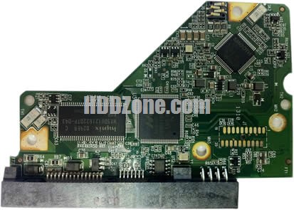 2060-771702-001 WD Hårddisk Kretskort PCB Kontrollerkort Styrkort