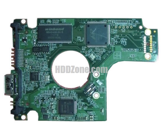 2060-771761-001 WD Hårddisk Kretskort PCB Kontrollerkort Styrkort