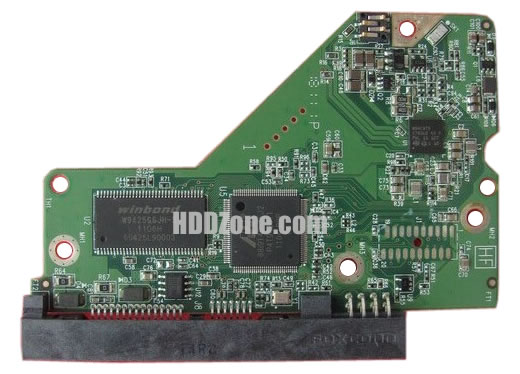 2060-771818-000 WD Hårddisk Kretskort PCB Kontrollerkort Styrkort