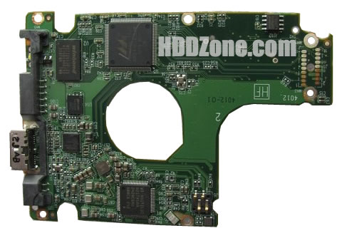2060-771859-000 WD Hårddisk Kretskort PCB Kontrollerkort Styrkort