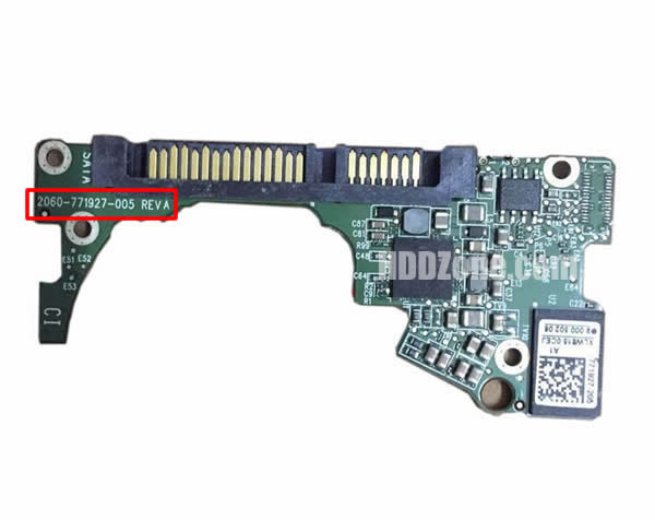 2060-771927-005 WD Hårddisk Kretskort PCB Kontrollerkort Styrkort