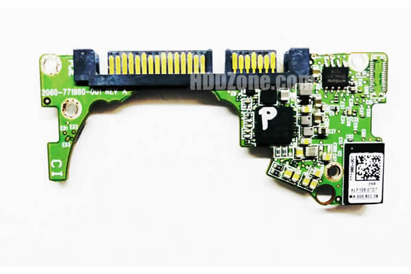 2060-771980-001 WD Hårddisk Kretskort PCB Kontrollerkort Styrkort