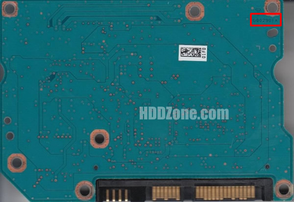 G002901A Toshiba Hårddisk Kretskort PCB Kontrollerkort Styrkort