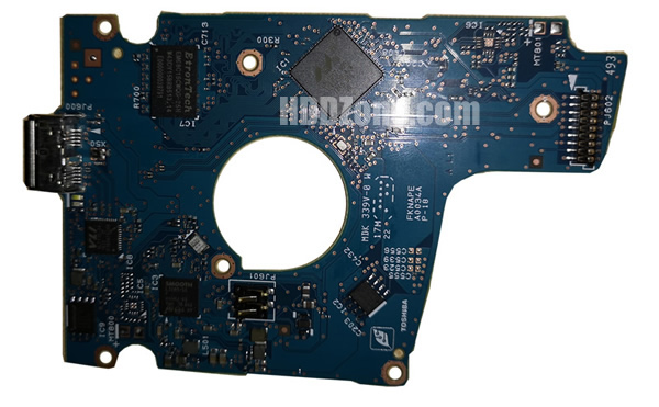 G0034A Toshiba Hårddisk Kretskort PCB Kontrollerkort Styrkort
