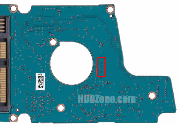 G4311A Toshiba Hårddisk Kretskort PCB Kontrollerkort Styrkort