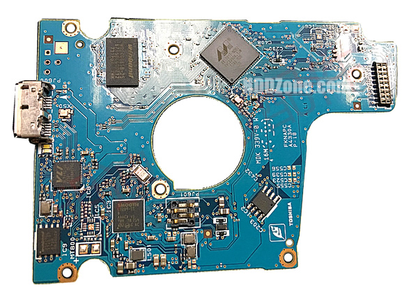 G4330A Toshiba Hårddisk Kretskort PCB Kontrollerkort Styrkort