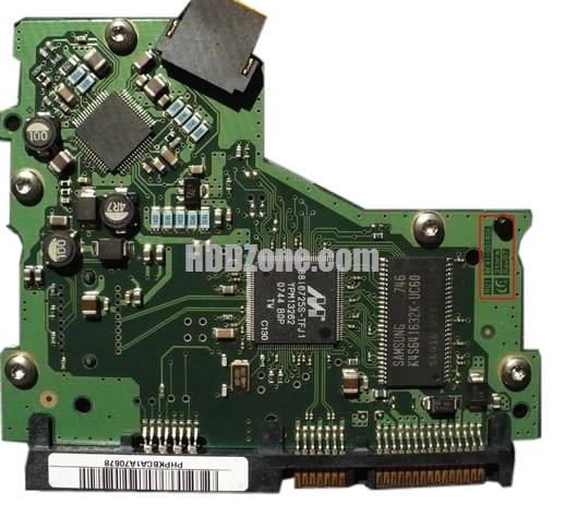 BF41-00180A Samsung Hårddisk Kretskort PCB Kontrollerkort Styrkort