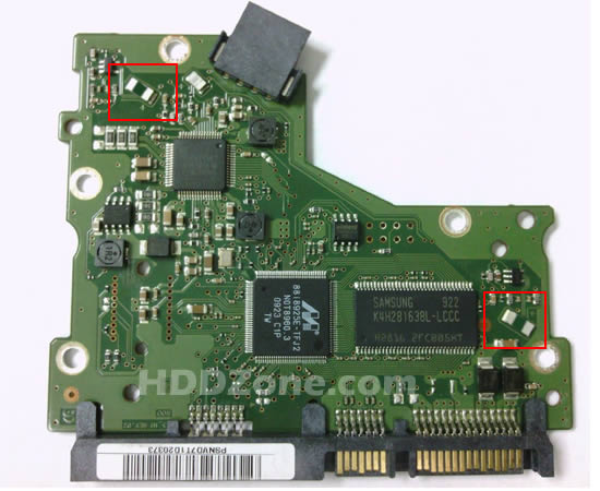BF41-00263A Samsung Hårddisk Kretskort PCB Kontrollerkort Styrkort