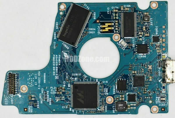 G003189A Toshiba Hårddisk Kretskort PCB Kontrollerkort Styrkort