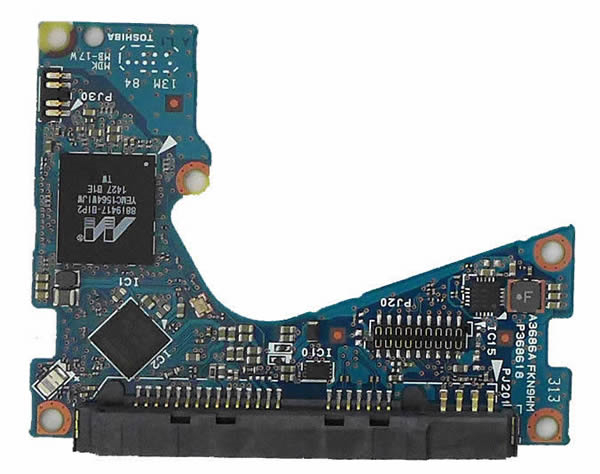 G3686A Toshiba Hårddisk Kretskort PCB Kontrollerkort Styrkort