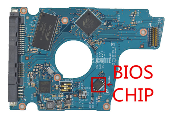 G3918A Toshiba Hårddisk Kretskort PCB Kontrollerkort Styrkort