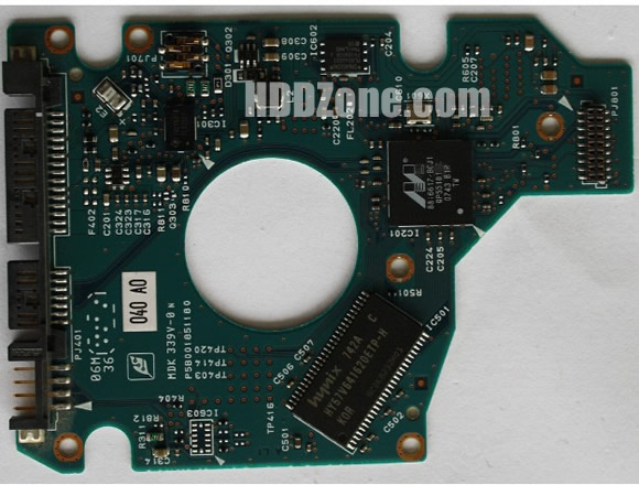 G5B001851000-A Toshiba Hårddisk Kretskort PCB Kontrollerkort Styrkort
